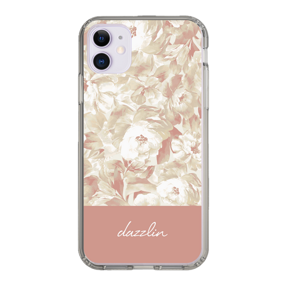 Slim Protection Case［ dazzlin - PaintFlower - Pink ］