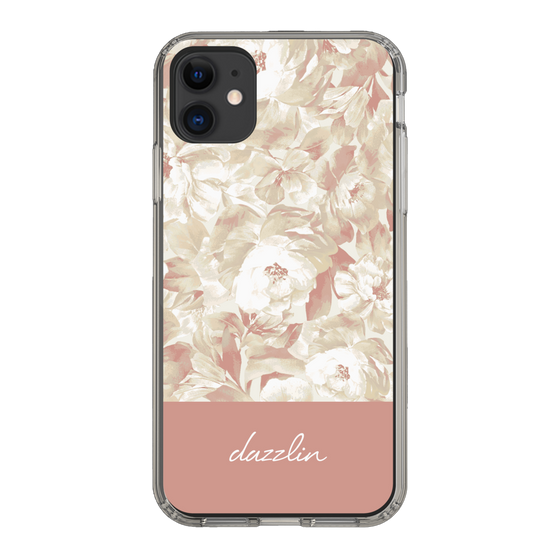 Slim Protection Case［ dazzlin - PaintFlower - Pink ］