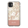 Slim Protection Case［ dazzlin - PaintFlower - Pink ］