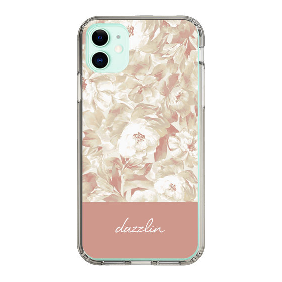 Slim Protection Case［ dazzlin - PaintFlower - Pink ］