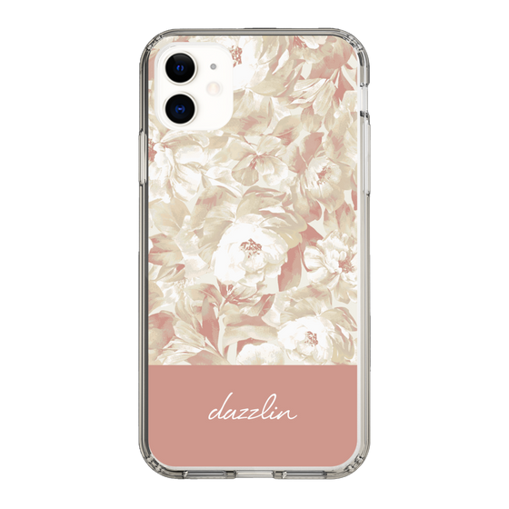 Slim Protection Case［ dazzlin - PaintFlower - Pink ］