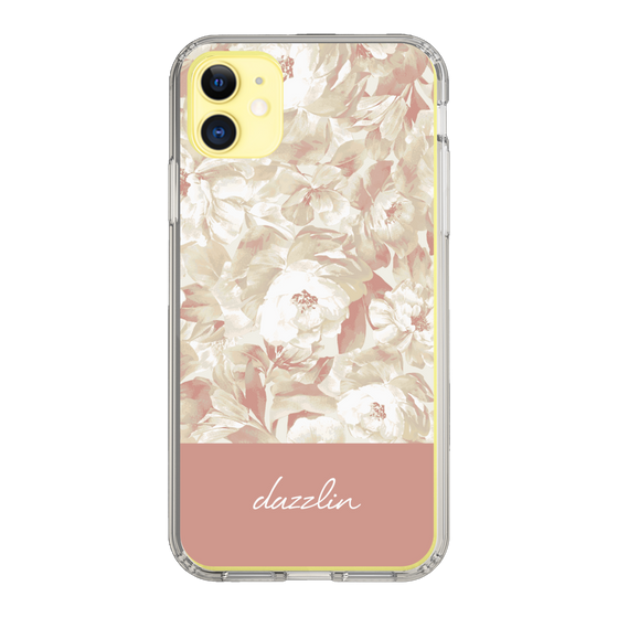 Slim Protection Case［ dazzlin - PaintFlower - Pink ］