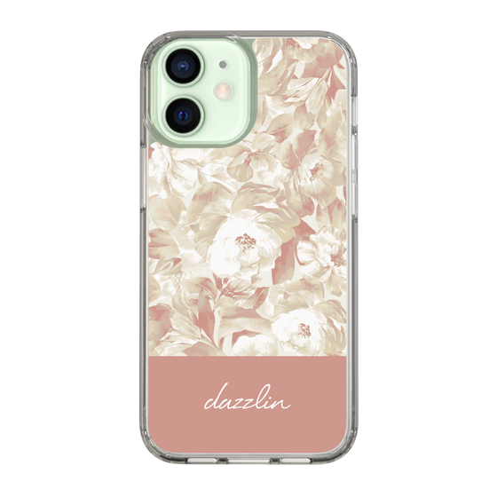Slim Protection Case［ dazzlin - PaintFlower - Pink ］