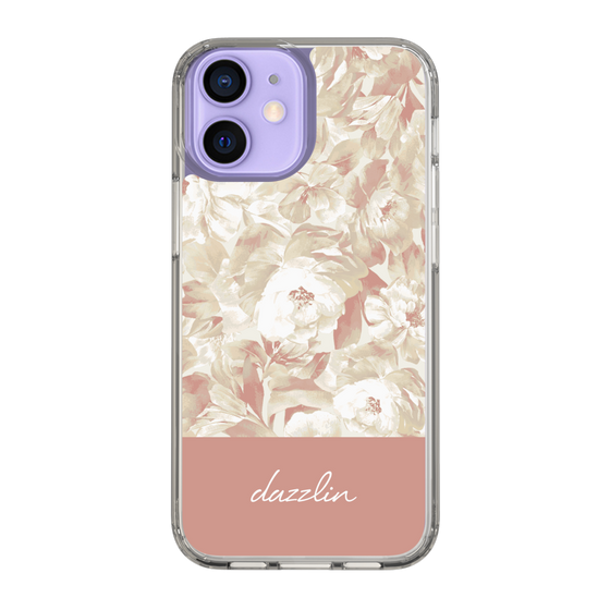 Slim Protection Case［ dazzlin - PaintFlower - Pink ］