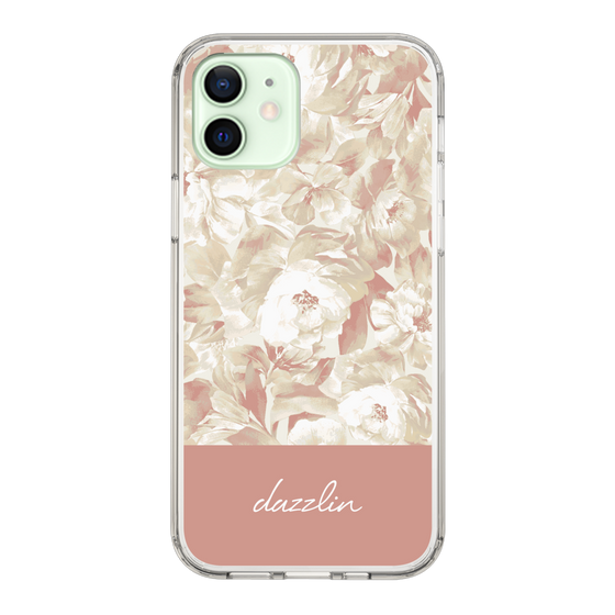 Slim Protection Case［ dazzlin - PaintFlower - Pink ］