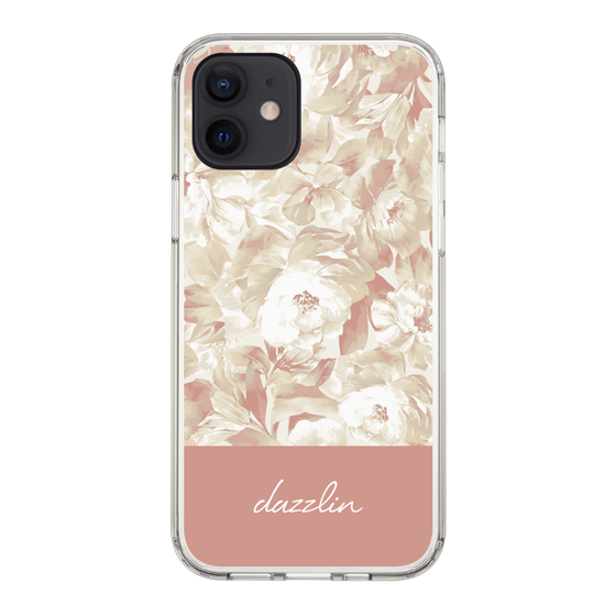Slim Protection Case［ dazzlin - PaintFlower - Pink ］