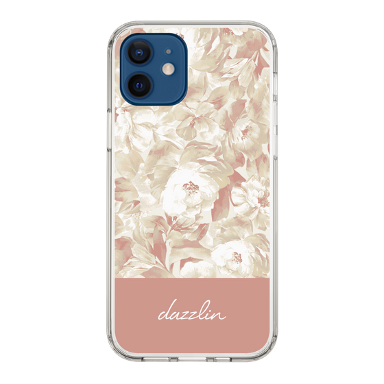 Slim Protection Case［ dazzlin - PaintFlower - Pink ］