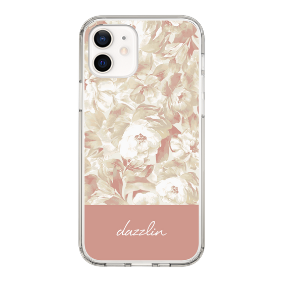 Slim Protection Case［ dazzlin - PaintFlower - Pink ］