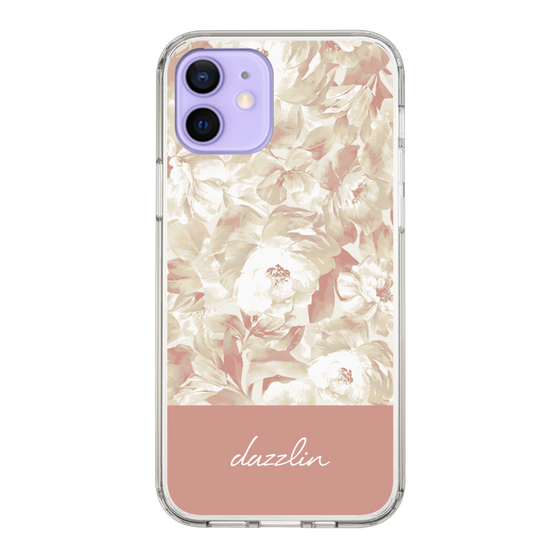 Slim Protection Case［ dazzlin - PaintFlower - Pink ］