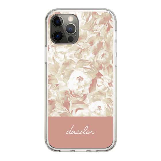 Slim Protection Case［ dazzlin - PaintFlower - Pink ］