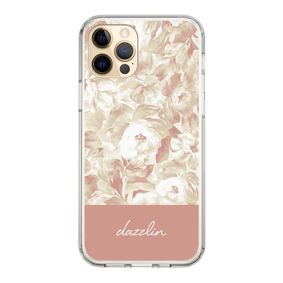 Slim Protection Case［ dazzlin - PaintFlower - Pink ］