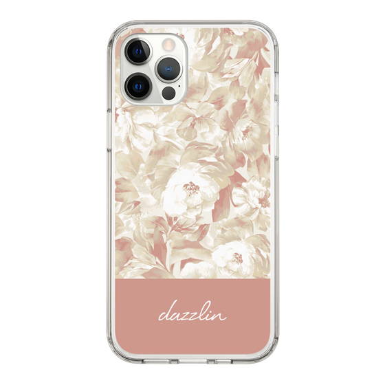 Slim Protection Case［ dazzlin - PaintFlower - Pink ］