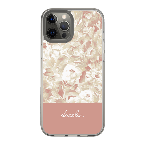 Slim Protection Case［ dazzlin - PaintFlower - Pink ］