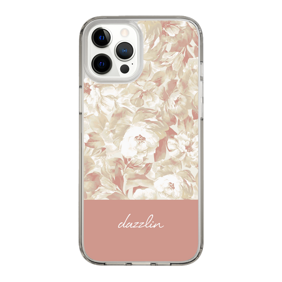 Slim Protection Case［ dazzlin - PaintFlower - Pink ］