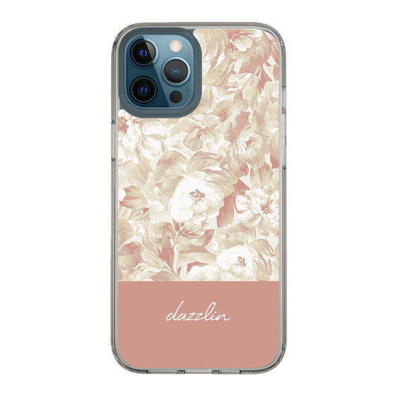Slim Protection Case［ dazzlin - PaintFlower - Pink ］