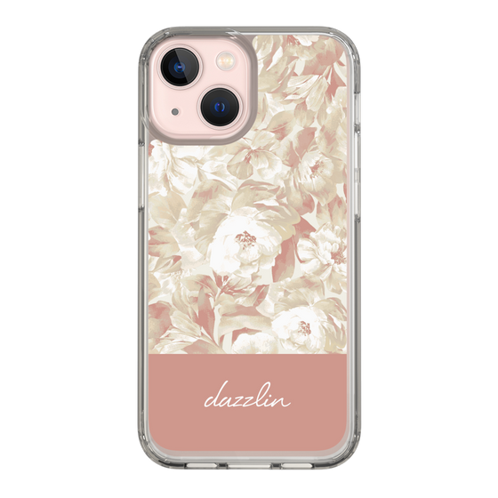 Slim Protection Case［ dazzlin - PaintFlower - Pink ］