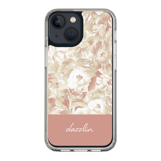Slim Protection Case［ dazzlin - PaintFlower - Pink ］