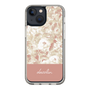 Slim Protection Case［ dazzlin - PaintFlower - Pink ］