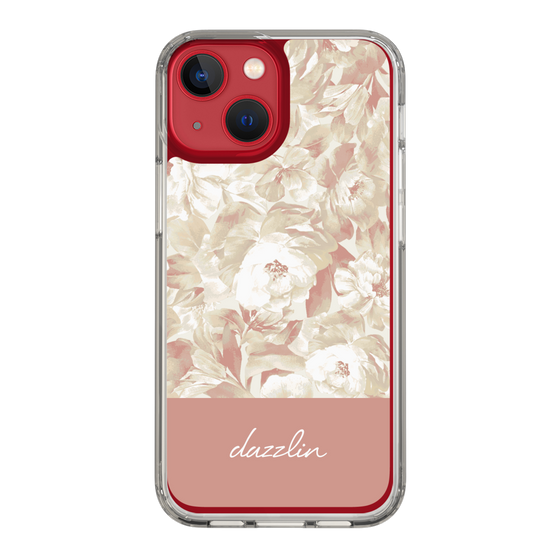 Slim Protection Case［ dazzlin - PaintFlower - Pink ］