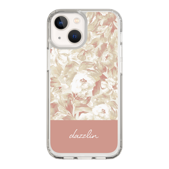 Slim Protection Case［ dazzlin - PaintFlower - Pink ］