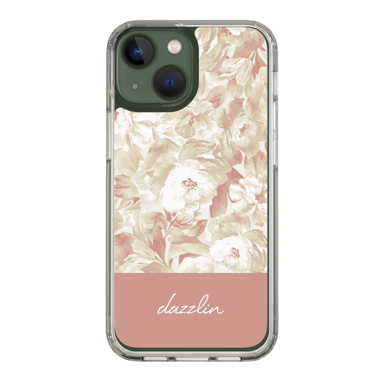 Slim Protection Case［ dazzlin - PaintFlower - Pink ］