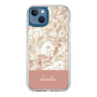 Slim Protection Case［ dazzlin - PaintFlower - Pink ］
