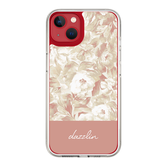 Slim Protection Case［ dazzlin - PaintFlower - Pink ］