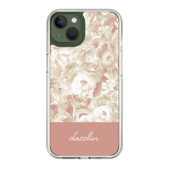 Slim Protection Case［ dazzlin - PaintFlower - Pink ］