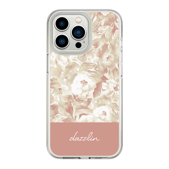Slim Protection Case［ dazzlin - PaintFlower - Pink ］