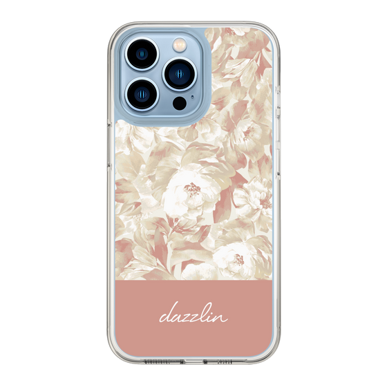 Slim Protection Case［ dazzlin - PaintFlower - Pink ］