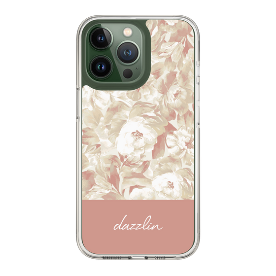 Slim Protection Case［ dazzlin - PaintFlower - Pink ］