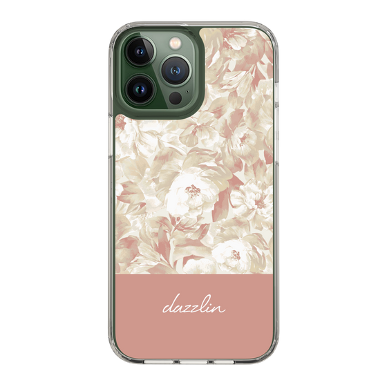 Slim Protection Case［ dazzlin - PaintFlower - Pink ］