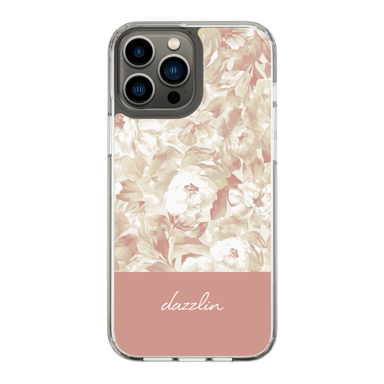 Slim Protection Case［ dazzlin - PaintFlower - Pink ］