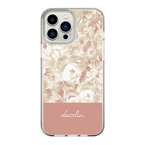 Slim Protection Case［ dazzlin - PaintFlower - Pink ］