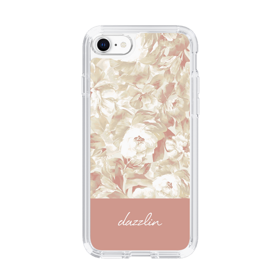 Slim Protection Case［ dazzlin - PaintFlower - Pink ］