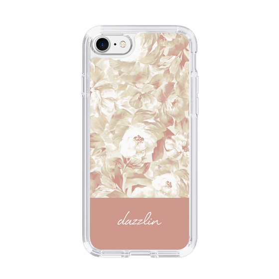 Slim Protection Case［ dazzlin - PaintFlower - Pink ］