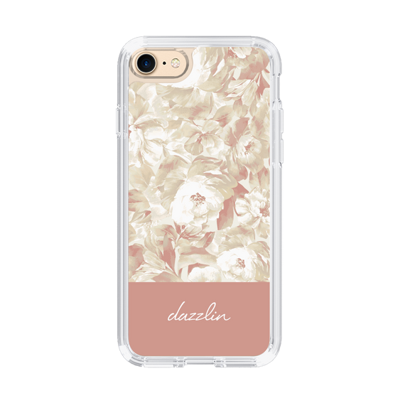 Slim Protection Case［ dazzlin - PaintFlower - Pink ］