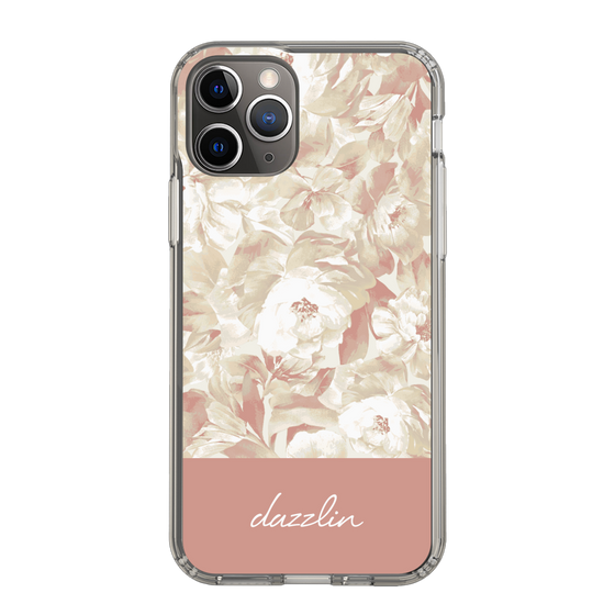 Slim Protection Case［ dazzlin - PaintFlower - Pink ］