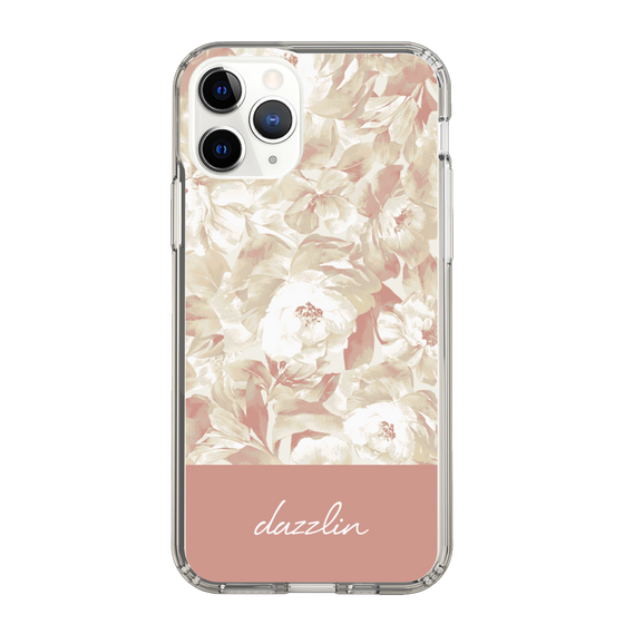 Slim Protection Case［ dazzlin - PaintFlower - Pink ］