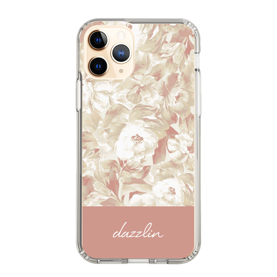 Slim Protection Case［ dazzlin - PaintFlower - Pink ］