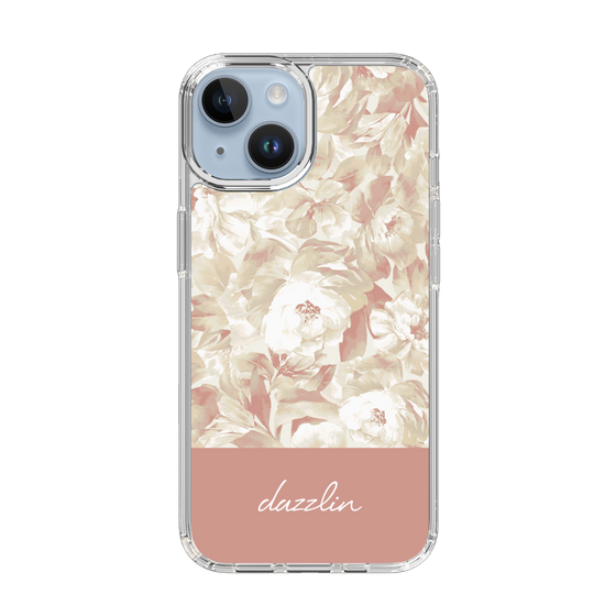 Slim Protection Case［ dazzlin - PaintFlower - Pink ］