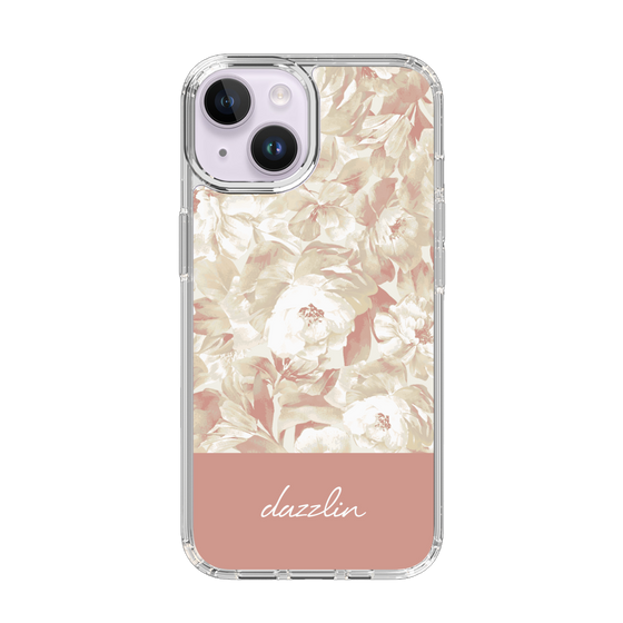 Slim Protection Case［ dazzlin - PaintFlower - Pink ］