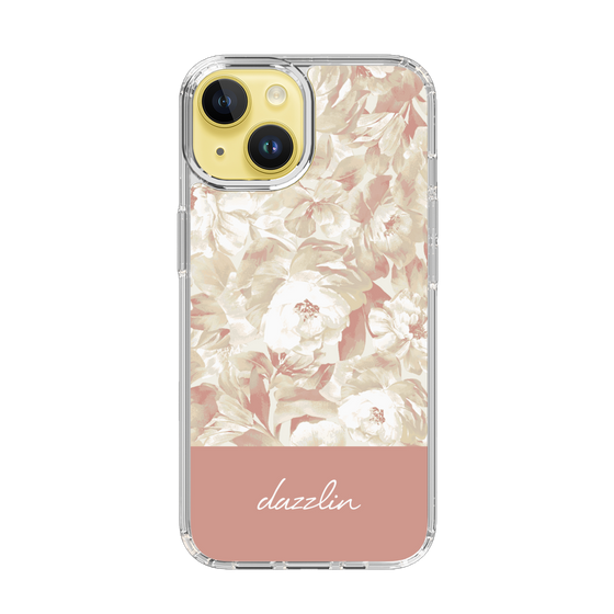 Slim Protection Case［ dazzlin - PaintFlower - Pink ］