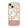 Slim Protection Case［ dazzlin - PaintFlower - Pink ］