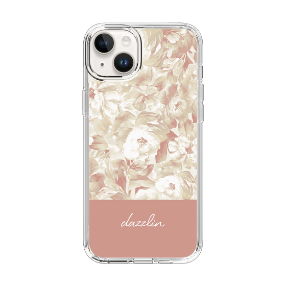 Slim Protection Case［ dazzlin - PaintFlower - Pink ］