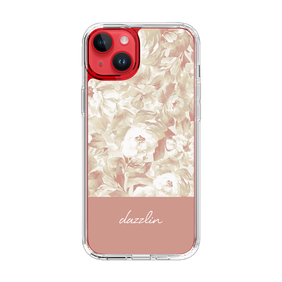 Slim Protection Case［ dazzlin - PaintFlower - Pink ］