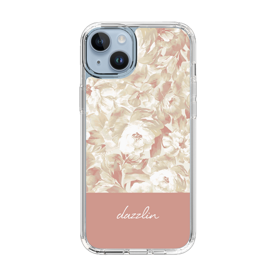 Slim Protection Case［ dazzlin - PaintFlower - Pink ］