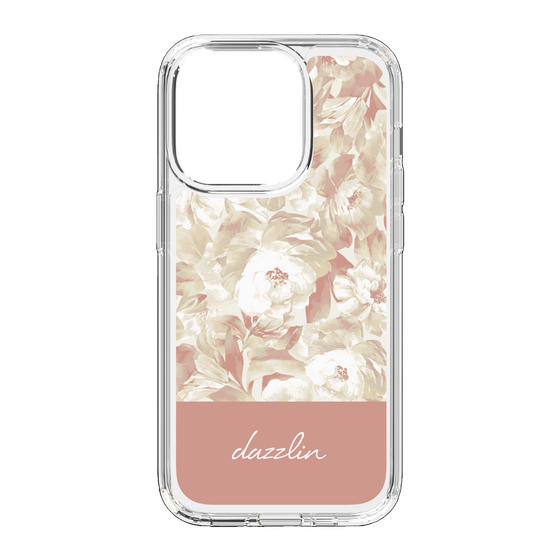 Slim Protection Case［ dazzlin - PaintFlower - Pink ］