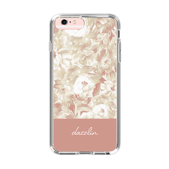 Slim Protection Case［ dazzlin - PaintFlower - Pink ］