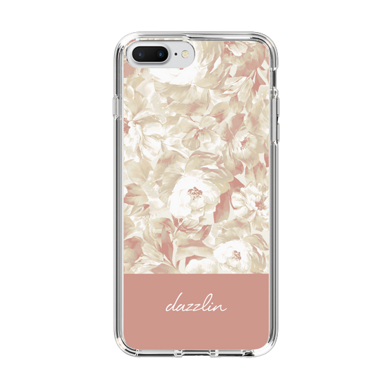 Slim Protection Case［ dazzlin - PaintFlower - Pink ］